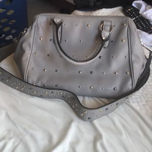 Grey studded Juicy bag